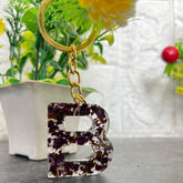 Resin Flower Preservation Keychains
